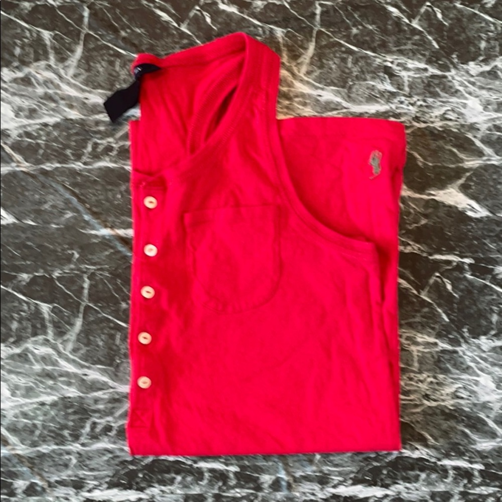Girl’s Button Up Tank Top